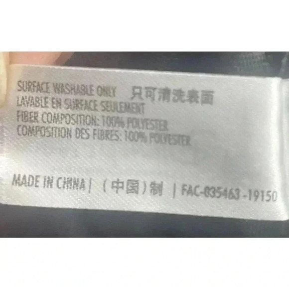 Walt Disneyland Disney Parks Drawstring Black Mickey Backpack 18” x 13” - Picture 4 of 5